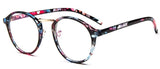 Fashion Transparent round glasses