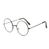 Vintage Round Metal Frame  Personality College Style Glasses