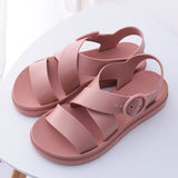 MCCKLE Women Flat Sandals