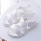 MCCKLE Women Flat Sandals