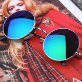 Male Female Metal Sun Glasses
