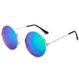 Male Female Metal Sun Glasses
