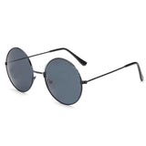 Male Female Metal Sun Glasses