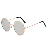 Male Female Metal Sun Glasses