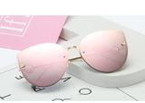 TOYEARN 2019 New Luxury Italy Brand Designer Lady Cat Eye Sunglasses