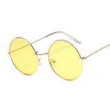 2019 Retro Round Pink Sunglasses
