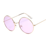 2019 Retro Round Pink Sunglasses