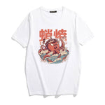 Japanese sushi art cartoon printing T-Shirt