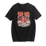 Japanese sushi art cartoon printing T-Shirt