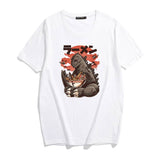 Japanese sushi art cartoon printing T-Shirt