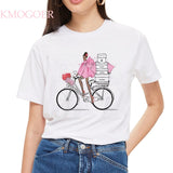 Elegant Shopaholic Ladies T Shirt