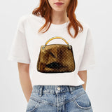 Lady Hand-drawing T Shirt