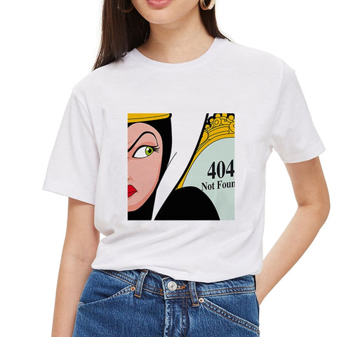404 Not Found Queen Spoof T-Shirt