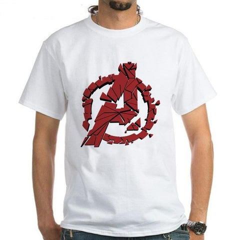 Avengers Endgame Red Letter Prints T-shirt